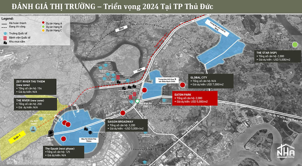 tiem nang vi tri eaton park